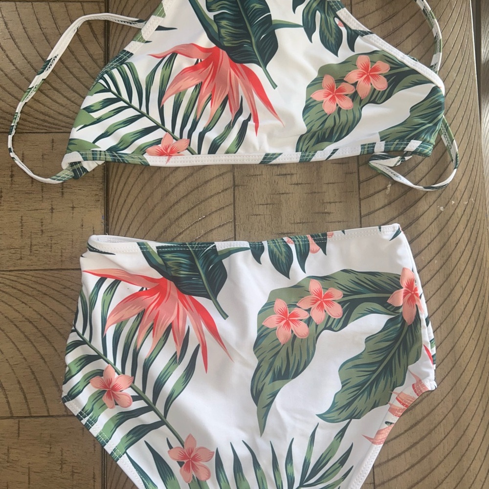 Tropical Floral Bikini Set